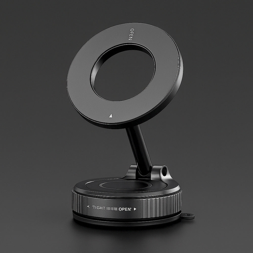 STICKO – Suport Telefon Magnetic cu Fixare prin Absorbție